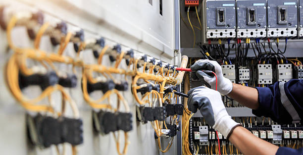 Professional Electrician technician working in Norwood, NY